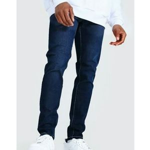 Mens Skinny Stretch Jean - Blue
